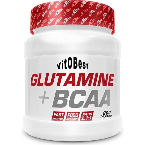 VitOBest Glutamina + BCAA 200 TripleCaps