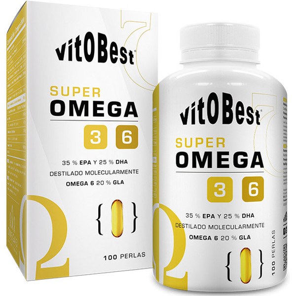 VitOBest Super Omega 3-6 100 cápsulas