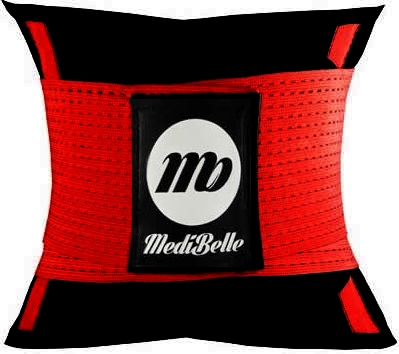 Medibelle Faja Reductora Unisex Roja Medibelle Faja Reductora Unisex Roja
