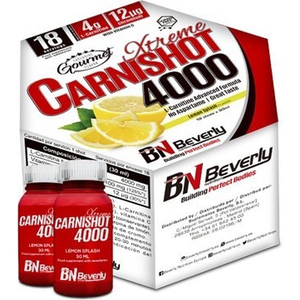Beverly Nutrition Xtreme Carnishot 4000 18 shots x 30 ml