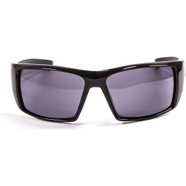 Ocean Sunglasses Aruba Fashion Cool Floating Polarized Unisex Sunglasses Men Women Ocean Black Shiny Black With Smoke Lens