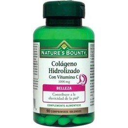 Natures Bounty Colageno Hidrolizado 1 gr con Vitamina C 90 caps Natures Bounty Colageno Hidrolizado 1 gr con Vitamina C 90 caps
