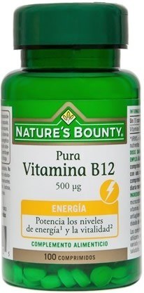 Nature´s Vitamina B12 500 µg 100 compr Nature´s Vitamina B12 500 µg 100 compr