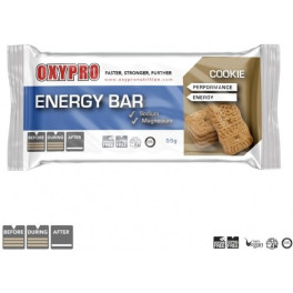 Oxypro Nutrition Energy Bar Galleta Con 42g De Hidratos De Carbono. 1 Barrita X 55g
