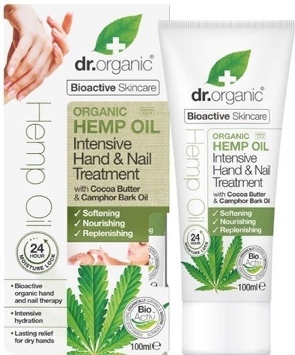 Dr Organic Hemp Oil Intensive Hand & Nail Treatment - Tratamiento de Manos y Uñas de Aceite de Cañamo 100 ml Dr Organic Hemp Oil Intensive Hand & Nail Treatment - Tratamiento de Manos y Uñas de Aceite de Cañamo 100 ml