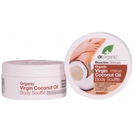 Dr Organic Virgin Coconut Oil Body Soufflé - Crema Corporal de Aceite de Coco Virgen 200 ml Dr Organic Virgin Coconut Oil Body Soufflé - Crema Corporal de Aceite de Coco Virgen 200 ml