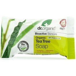Dr Organic Jabon en Pastilla de Arbol de Te 100 gr Dr Organic Jabon en Pastilla de Arbol de Te 100 gr