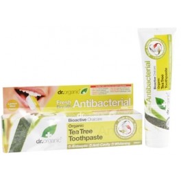 Dr. Organic Pasta Dental de Arbol de Te 100 ml Dr. Organic Pasta Dental de Arbol de Te 100 ml