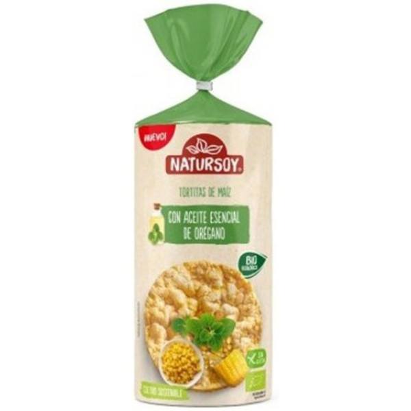 Panquecas de Milho Natursoy Bio Com Essencial A. Orégano 180 G