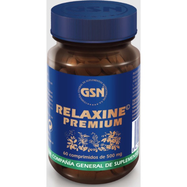 Gsn Relaxine Premium 500 Mg 60 Comp