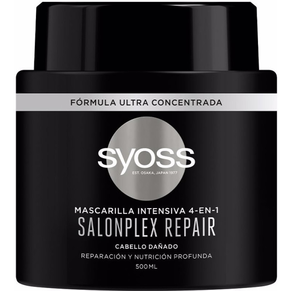 Syoss Salonplex Repair Máscara Intensiva 4 em 1 500 ml unissex