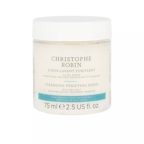 Christophe Robin Cleansing Purifying Scrub With Sea Salt 75 Ml Mujer