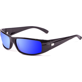 Ocean Sunglasses Gafas De Sol Zodiac Montura Negro Brillo Con Lentes Azul Espejo