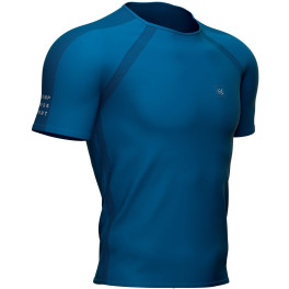 Compressport Camiseta Training Ss Tshirt Blue Lolite