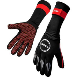 Zone3 Guantes De Neopreno Swim Gloves Negro/rojo