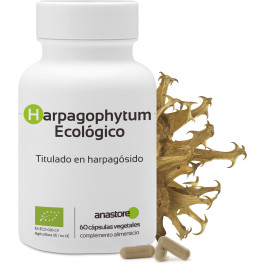 Anastore Harpagophytum Ecológico * 400 Mg / Cápsulas * Titulado Al 2.7% Min. En Harpagósidos