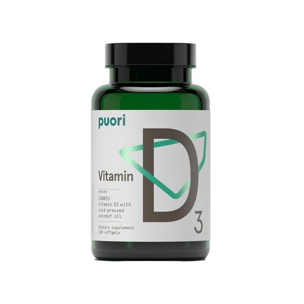 Puori Vitamina D3 - 120 capsule