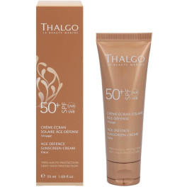 Thalgo Crema Facial Solar Nutritiva Con Proteccion Spf50+