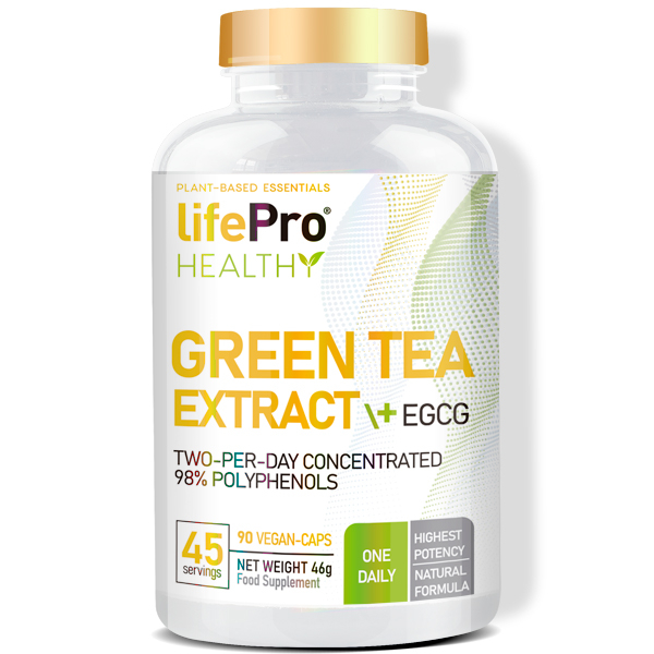 Life Pro Green Tea + Egcg 90 Vegancaps 98% Polyphenols