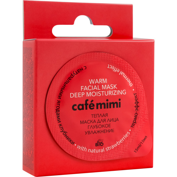 Cafe Mimi Mascarilla Facial Templada Hidratación Profunda 15 Ml