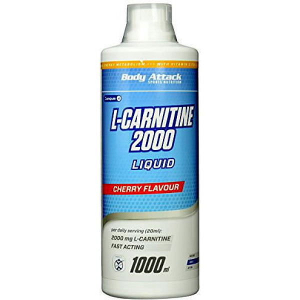 Body Attack L-carnitine 2000 Liquid 1000ml Sabor Orange