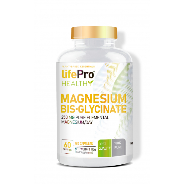 Bisglicinato de Magnesio 120 Vegancaps de Life Pro – Farmacia Avenida de  América
