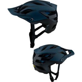 Troy Lee Designs A3 Mips Helmet Uno Slate Blue Xs/s - Casco Ciclismo
