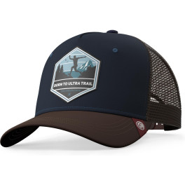 The Indian Face Gorra - Born To Ultratrail Blue / Brown