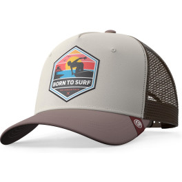 The Indian Face Gorra - Born To Surf Brown / Grey