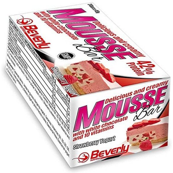 Beverly Nutrition Mousse Bar 24 Barritas x 40 Gramos