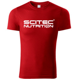 Scitec Nutrition Camiseta Basic Hombre Rojo