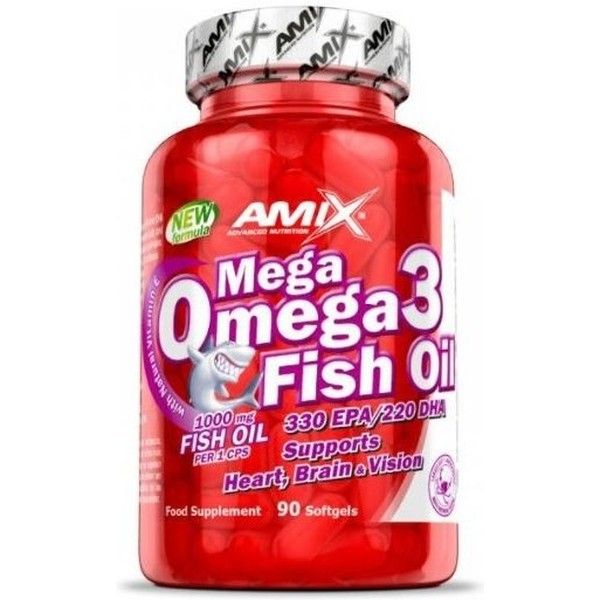 Amix Omega 3 90 Cápsulas Vitaminas Disminuye Colesterol
