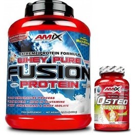 Pack REGALO Amix Whey Pure Fusion 2,3 kg + Osteo Anagenesis 30 caps