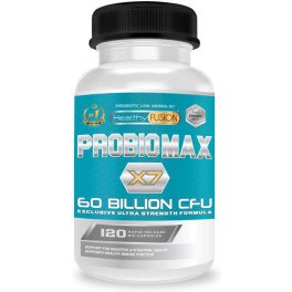 Healthy Fusion ProbioMax 120 Caps - Probiótico [60 Billones De Cfu]. Mejora la Salud Digestiva e Intestinal
