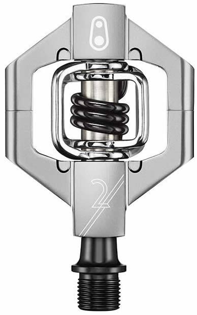 Crank Brothers Pedales Candy 2 Plata Crank Brothers Pedales Candy 2 Plata