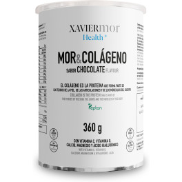 Xavier Mor Complemento  Hidrolizado De Colágeno Minerales Vitaminas Y ácido Hialurónico Polvo Chocolate