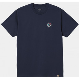 Carhartt Camiseta S/s Cube Cotton Blue