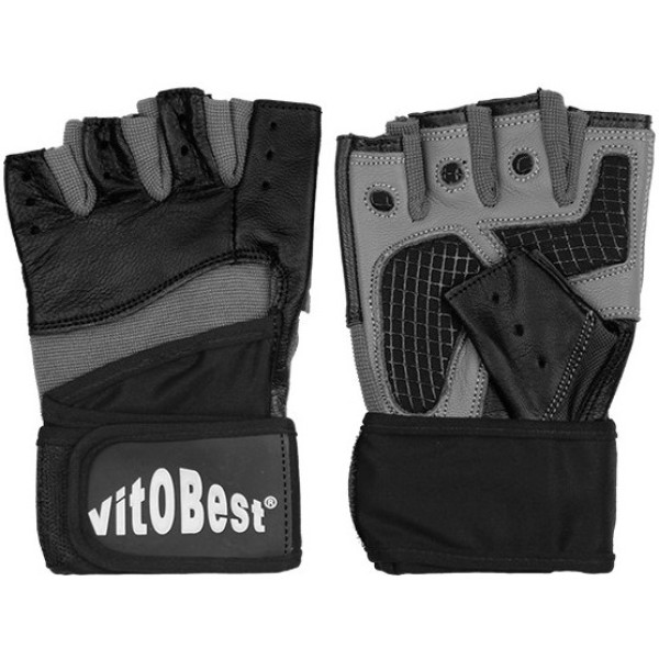 Guanti da polso in pelle Vitobest