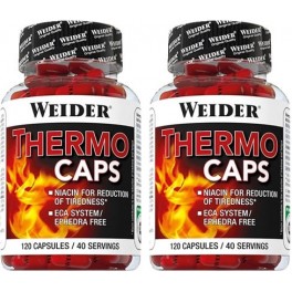 Pack Weider Thermo Caps 2 botes x 120 caps
