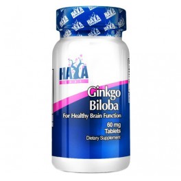 Haya Labs Ginkgo Biloba 60 mg 120 caps Haya Labs Ginkgo Biloba 60 mg 120 caps