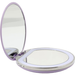 Ailoria Maquillage Espejo De Bolsillo Con Iluminación Led Regulable (usb) - Violeta