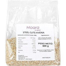 Moara Avena Cortada En Acero - Steel Cut Oats - Sin Gluten- 500 Gr