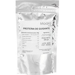 Moara Proteina Guisante 80% - Sin Gluten - 200 Gr