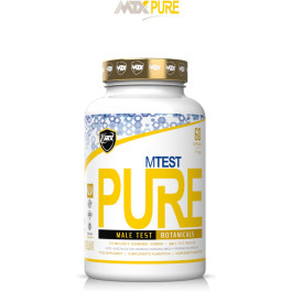 Mtx Nutrition Mtest Pure  60 Capsulas ? Avanzada Combinación De Fitoextractos Premium Para El Hombre De Poderoso Efecto Poten