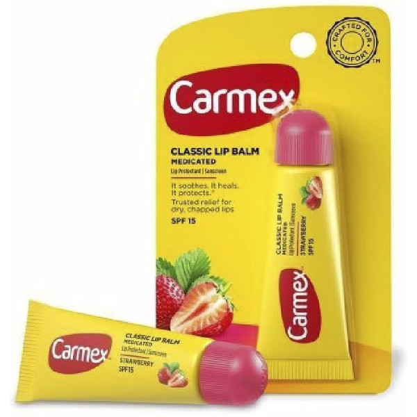 Carmex Strawberry Bálsamo Labial Spf15 425 G Unisex