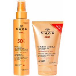 Nuxe Sun Spray Fondant Haute Protection Sp50 Lote 2 Piezas Unisex
