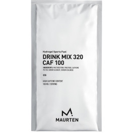 Maurten Drink Mix 320 CAF 1 Sobre x 80 Gr - Bebida Energética con Alta Concentración de Hidratos y Cafeína. Sin gluten / Vegano