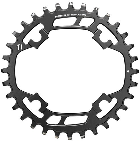Sram Plato X-Sync Acero 11V 32D 94Bcd Negro Sram Plato X-Sync Acero 11V 32D 94Bcd Negro