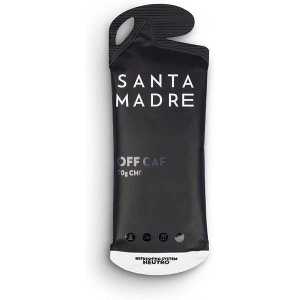 Santa Madre Gel de 50ml  con 30gr CHO Off Cafeina 1 Gel X 50 Ml