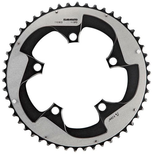 Sram Plato Road Red22 52 Dientes 11V 110 Bcd Falcon Gris Sram Plato Road Red22 52 Dientes 11V 110 Bcd Falcon Gris